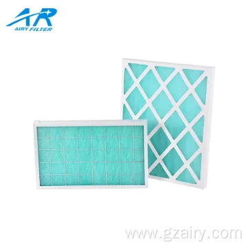 Foldaway HAVC Air Filter with Fiberglass Fiber